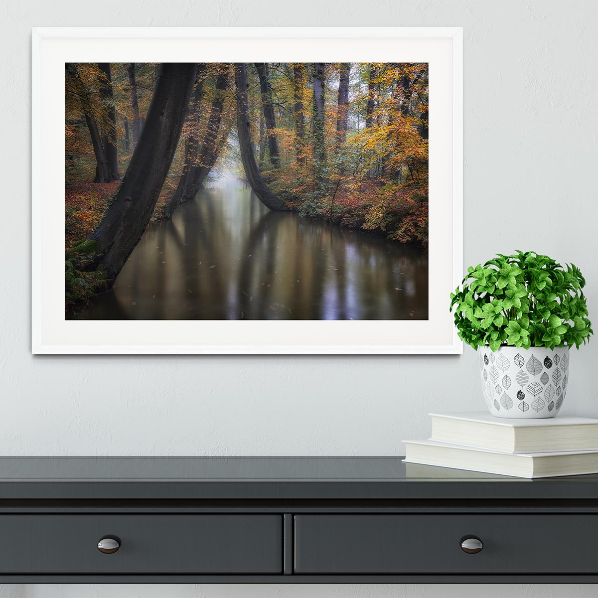 Enchanted Autumn Framed Print - Canvas Art Rocks - 5