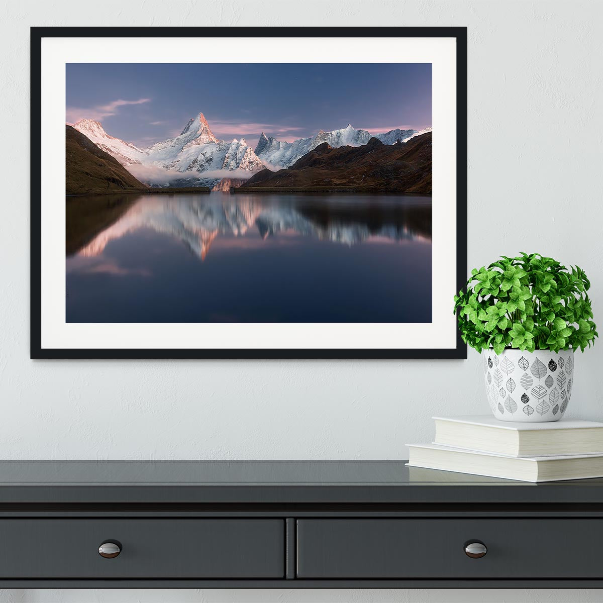 Lake Bahalpsee Framed Print - Canvas Art Rocks - 1