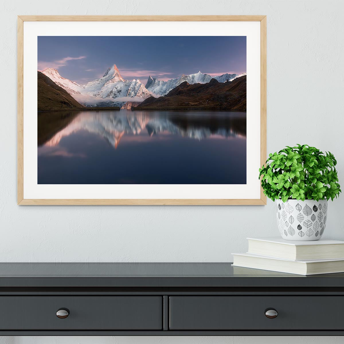 Lake Bahalpsee Framed Print - Canvas Art Rocks - 3