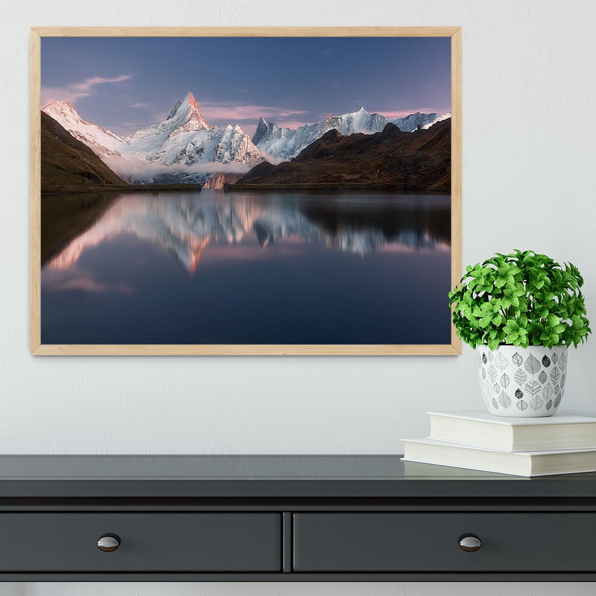 Lake Bahalpsee Framed Print - Canvas Art Rocks - 4