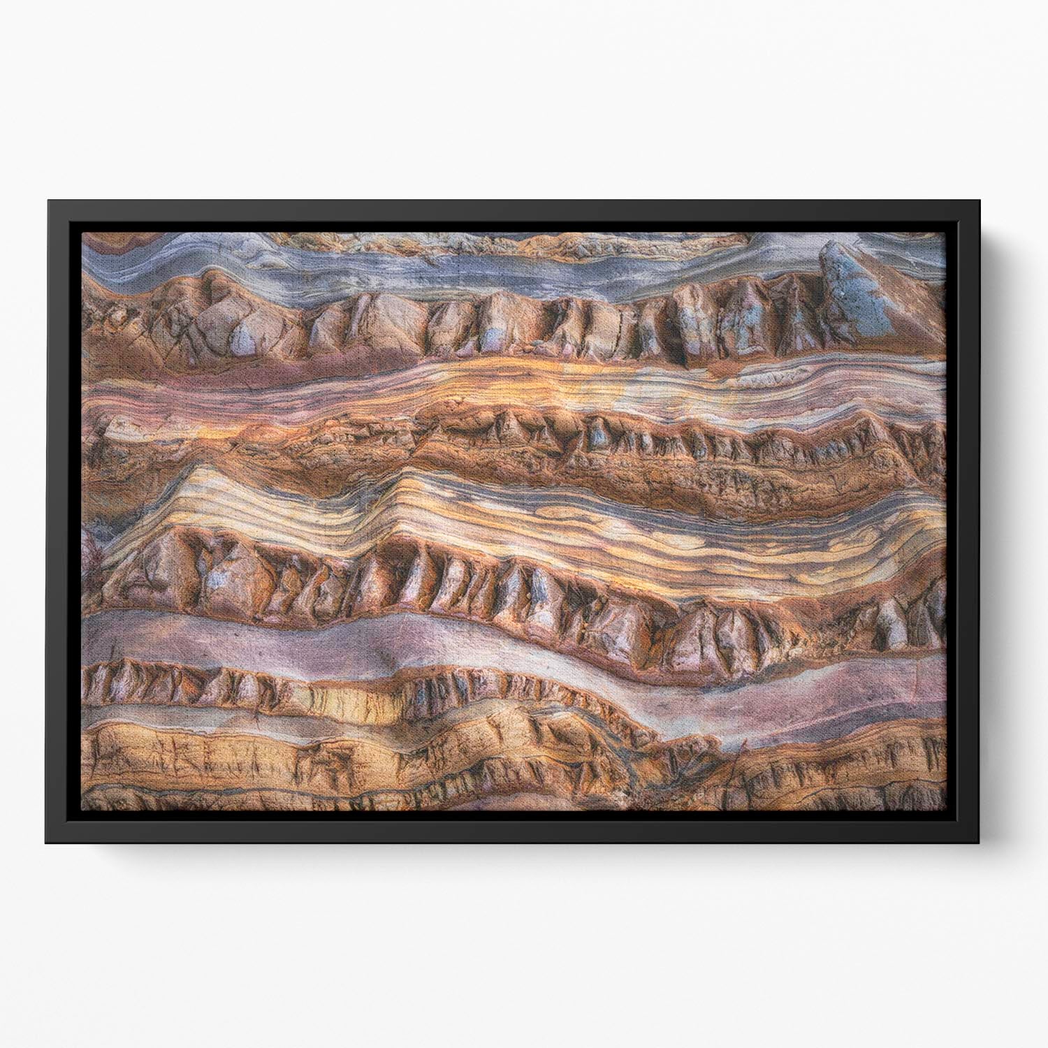 Abstractions In Nature Floating Framed Canvas - Canvas Art Rocks - 2