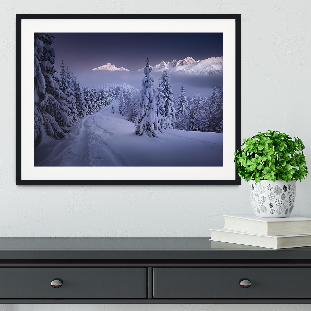 In The Winter Framed Print - Canvas Art Rocks - 1