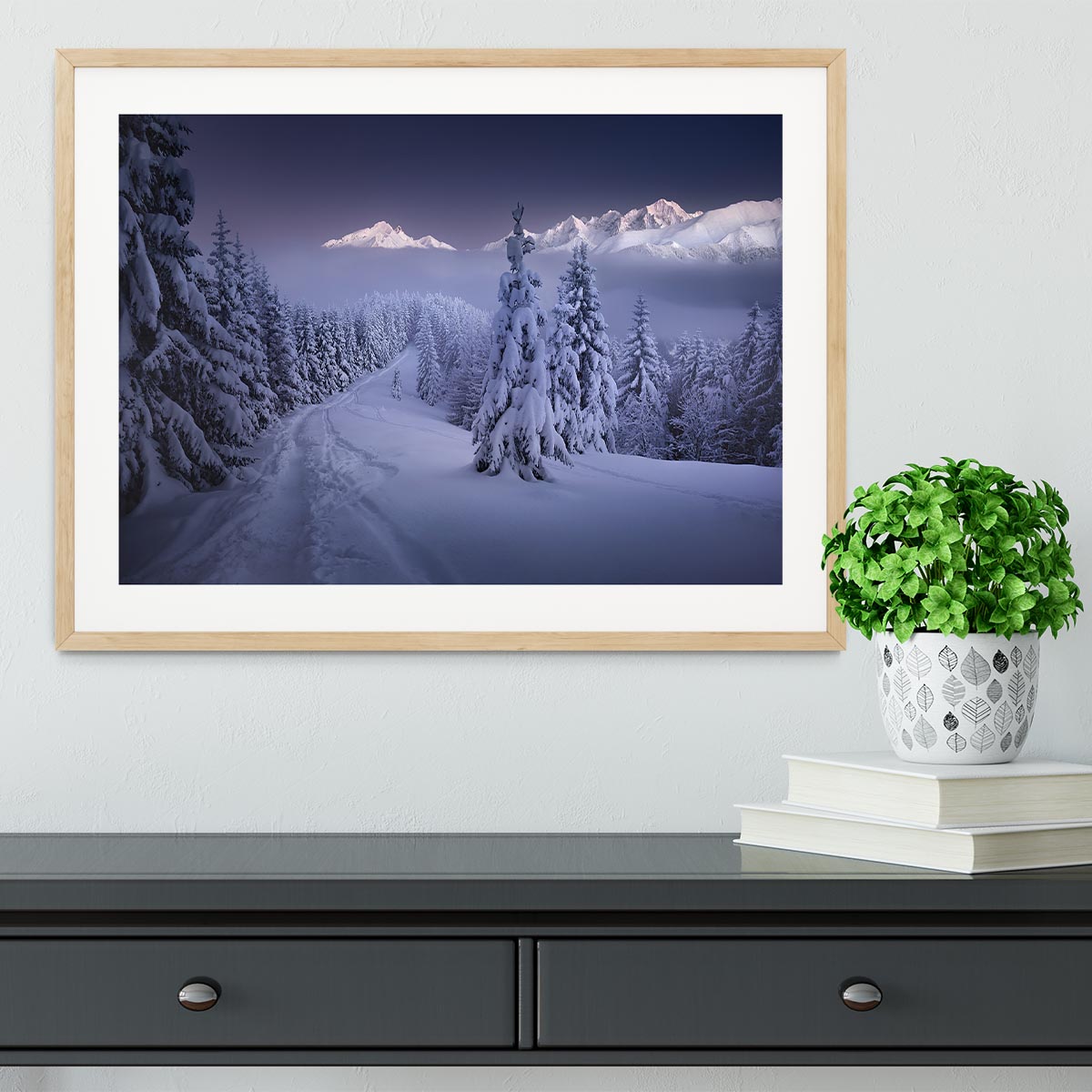 In The Winter Framed Print - Canvas Art Rocks - 3