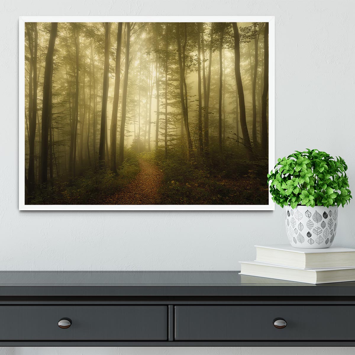 Charm Of The Ephemeral Framed Print - Canvas Art Rocks -6