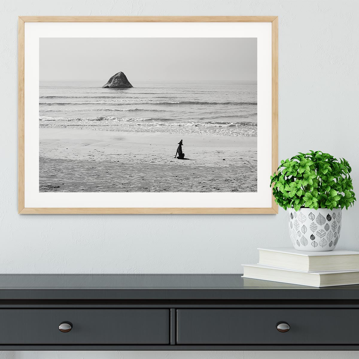 Baying Rocks Framed Print - Canvas Art Rocks - 3