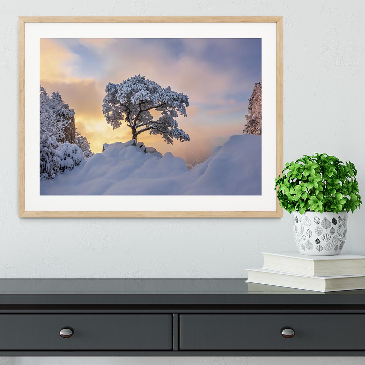 Cold Loner Framed Print - Canvas Art Rocks - 3