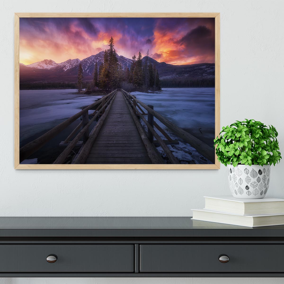 Pyramid Lake Framed Print - Canvas Art Rocks - 4