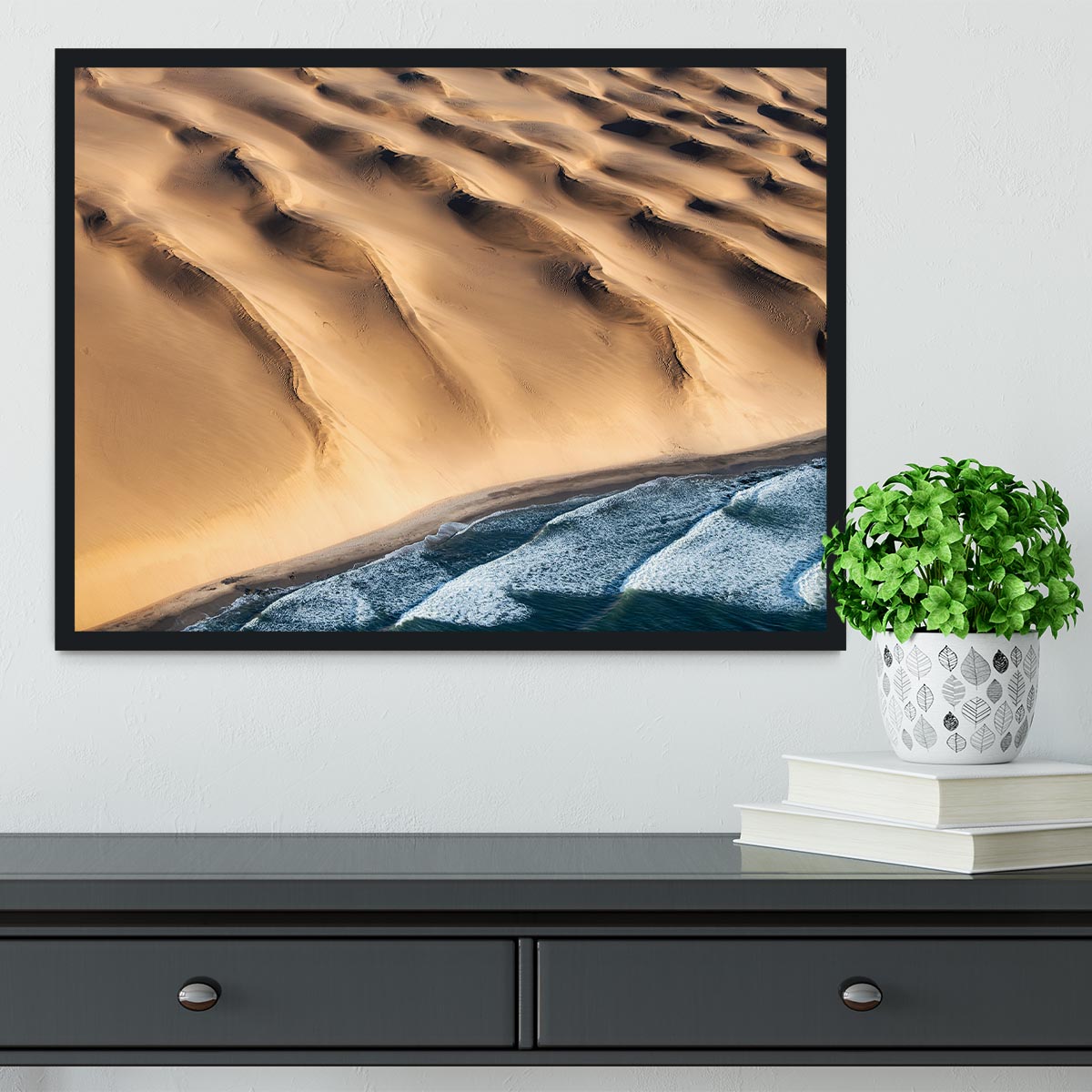 Namib Desert Framed Print - Canvas Art Rocks - 2