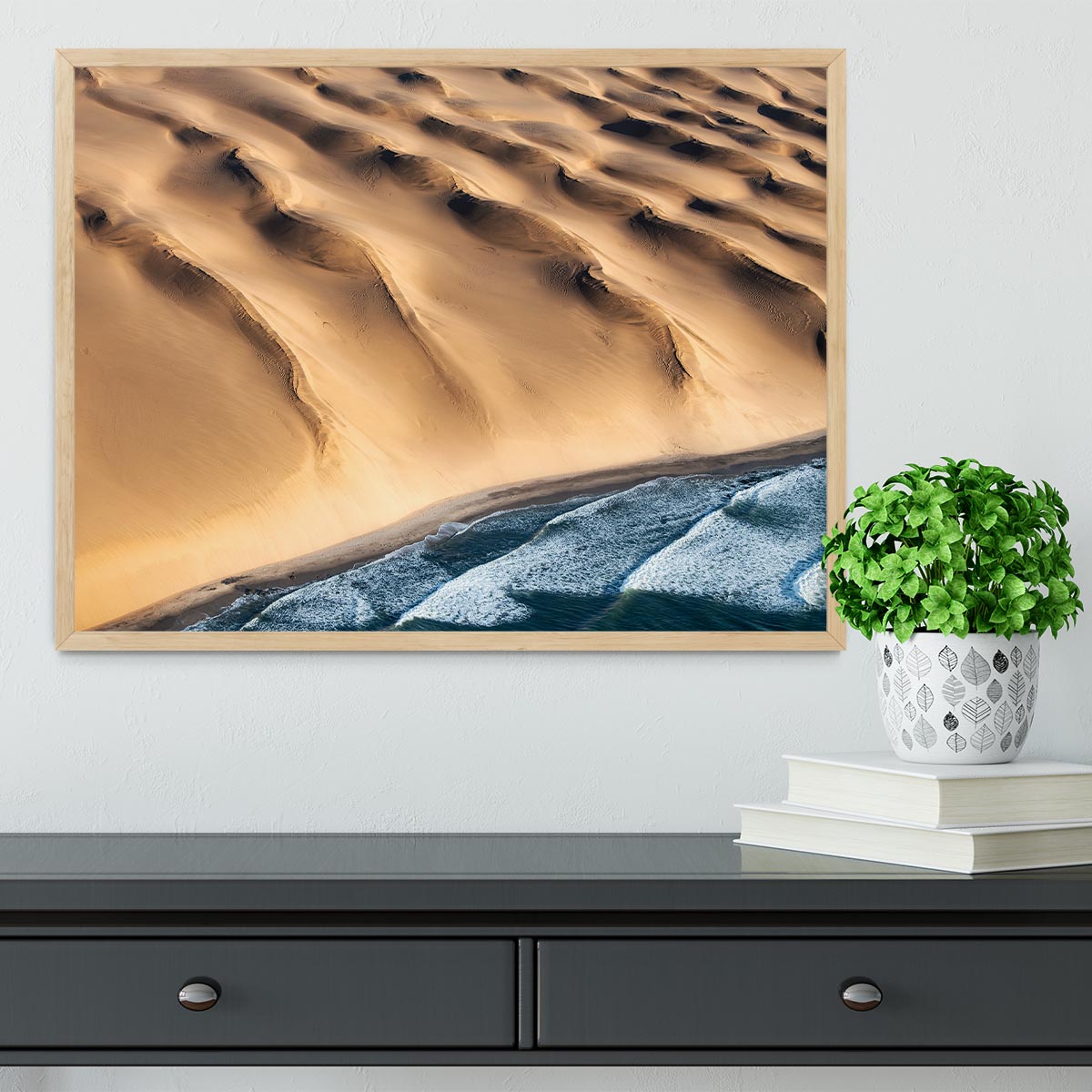 Namib Desert Framed Print - Canvas Art Rocks - 4