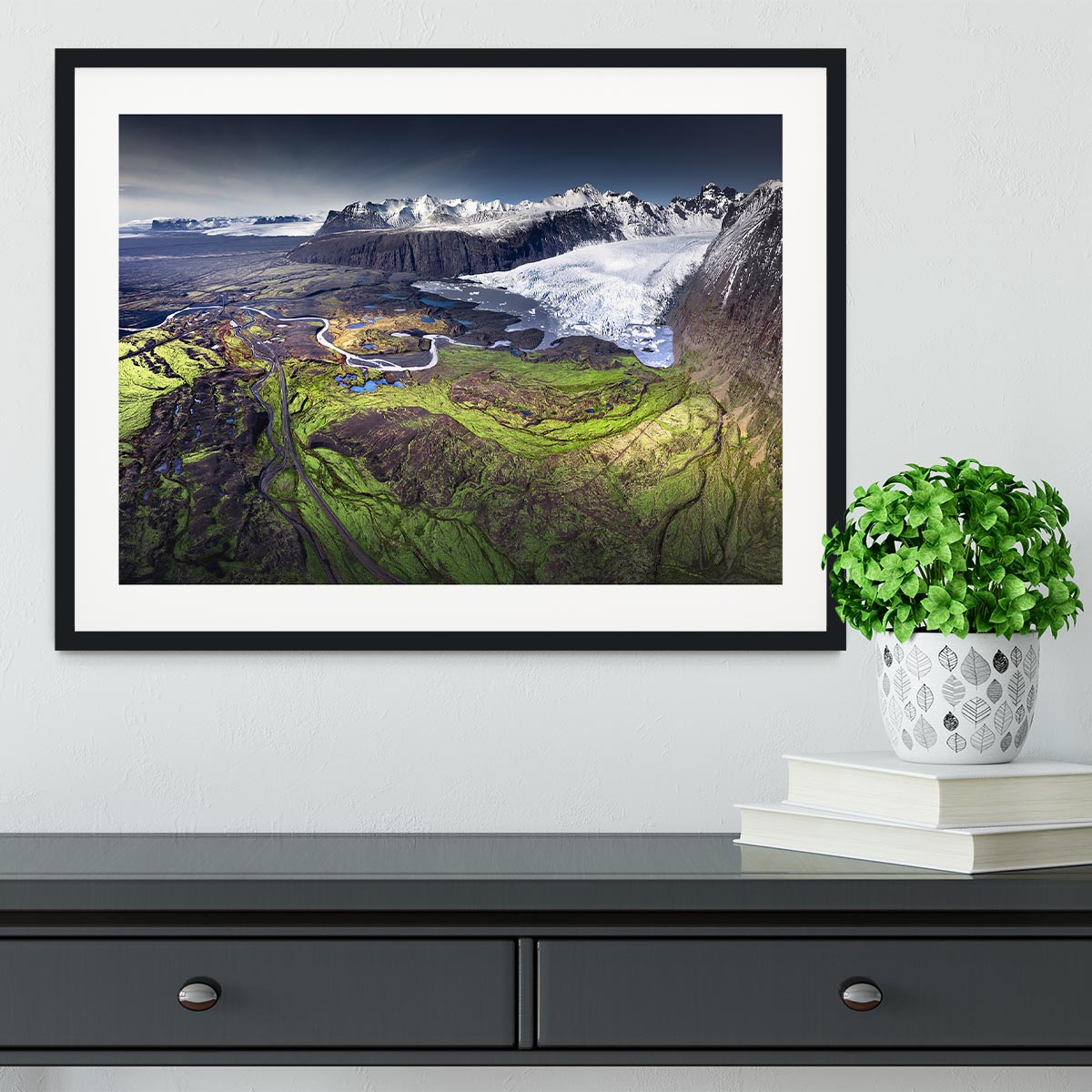 Skaftafell Framed Print - Canvas Art Rocks - 1