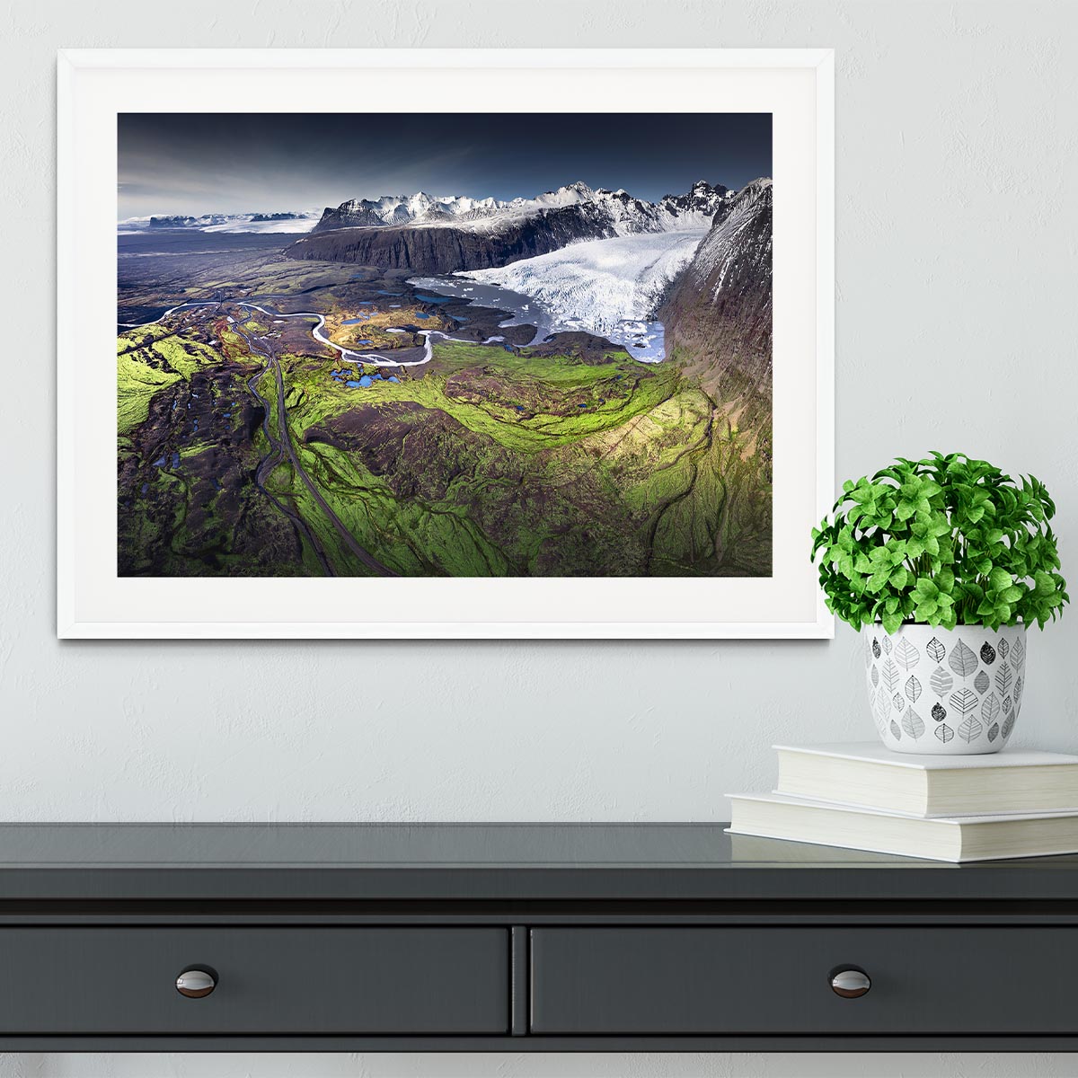 Skaftafell Framed Print - Canvas Art Rocks - 5