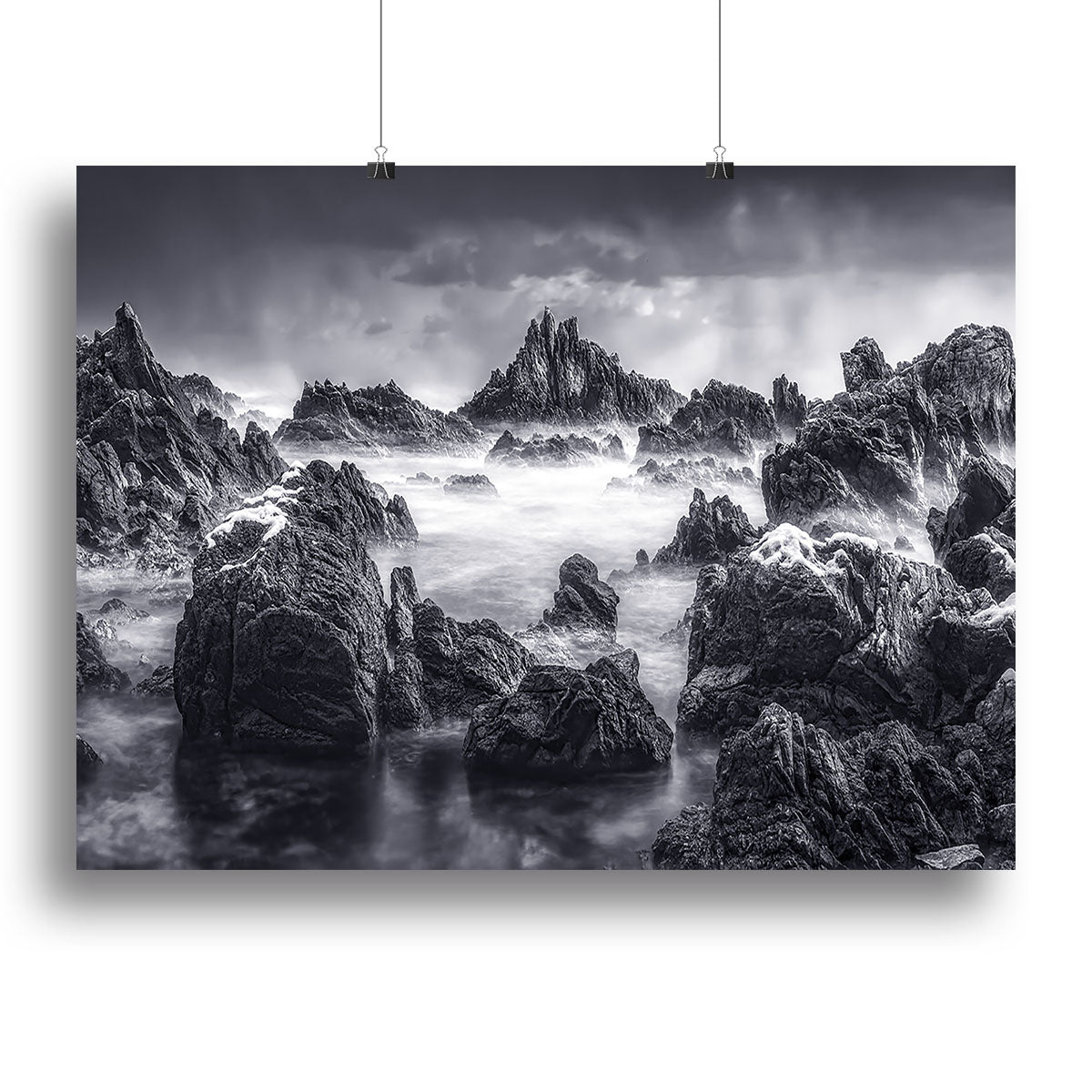 Rocky Seascape Canvas Print or Poster - Canvas Art Rocks - 2