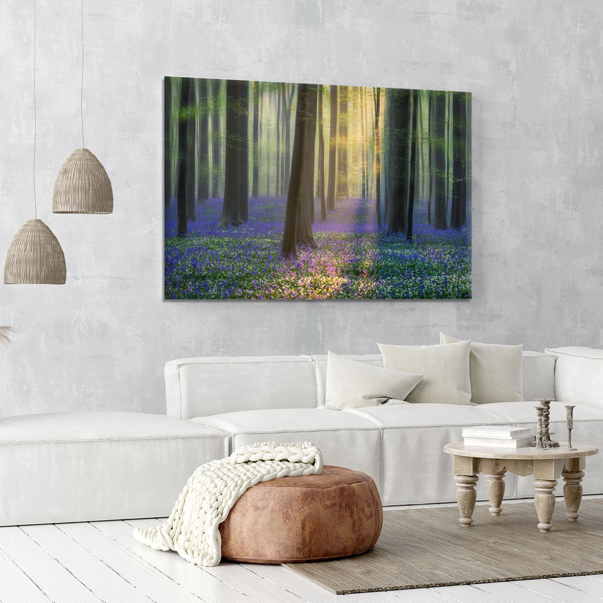 Daydreaming Of Bluebells Canvas Print or Poster - Canvas Art Rocks - 6