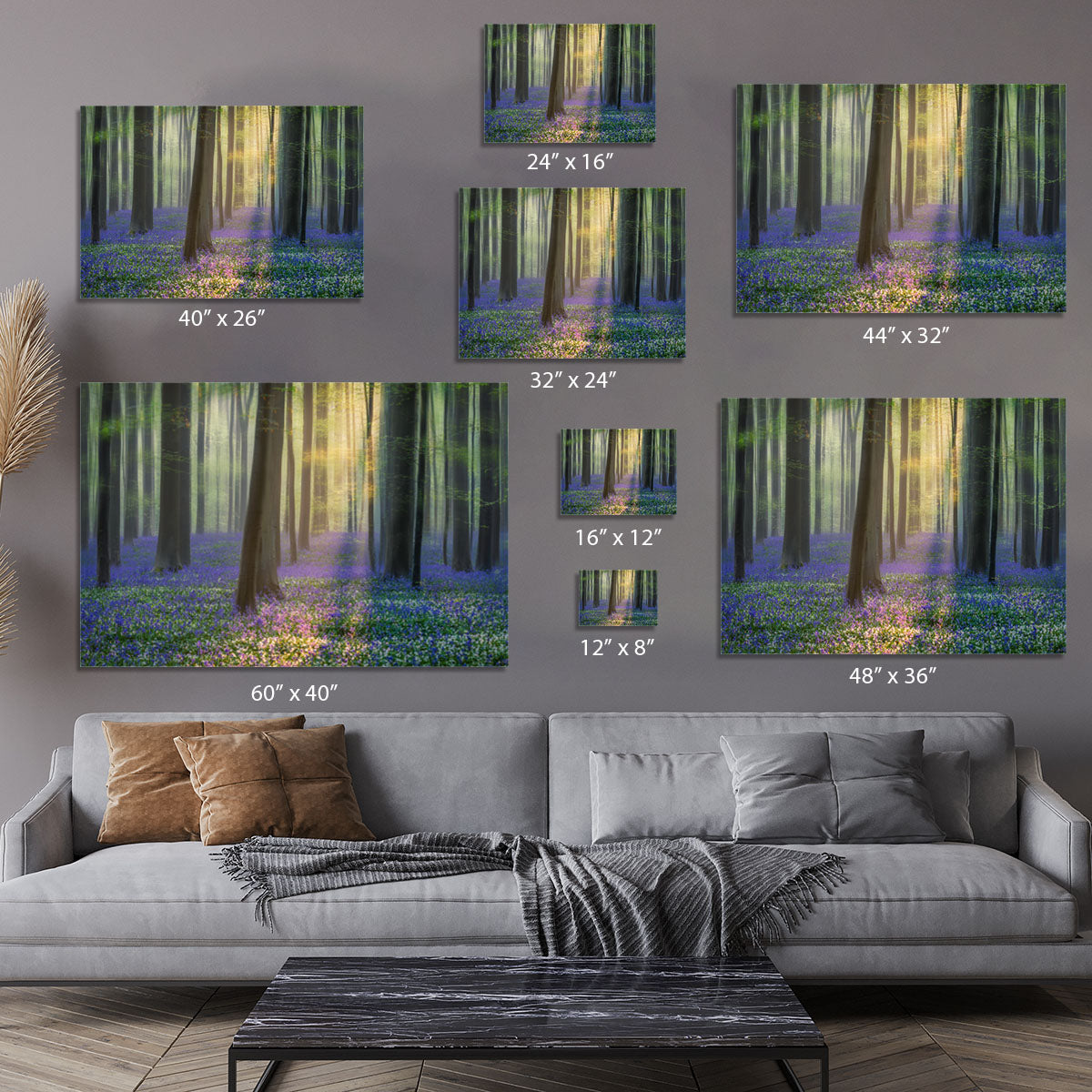 Daydreaming Of Bluebells Canvas Print or Poster - Canvas Art Rocks - 7