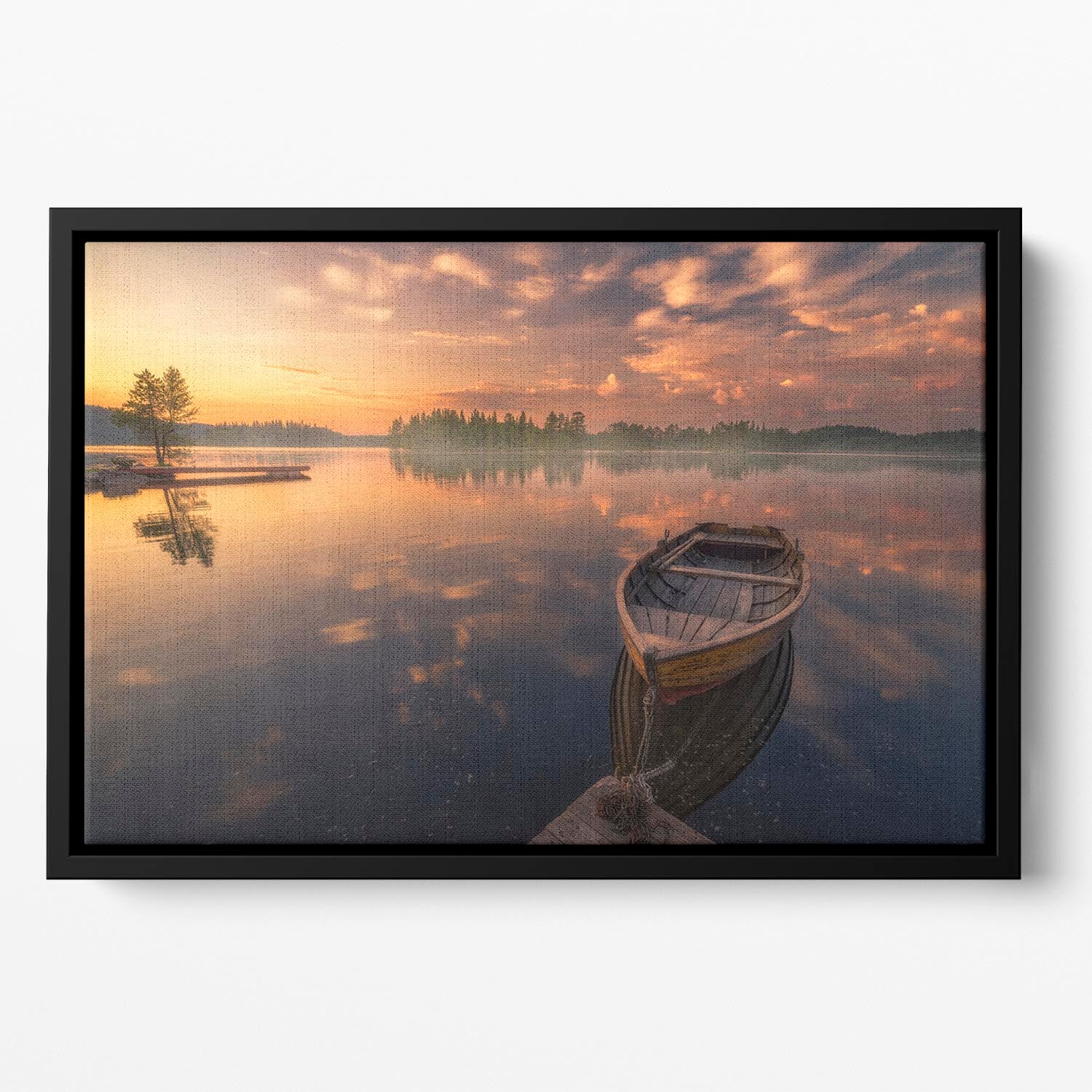 Destinations Floating Framed Canvas - Canvas Art Rocks - 2