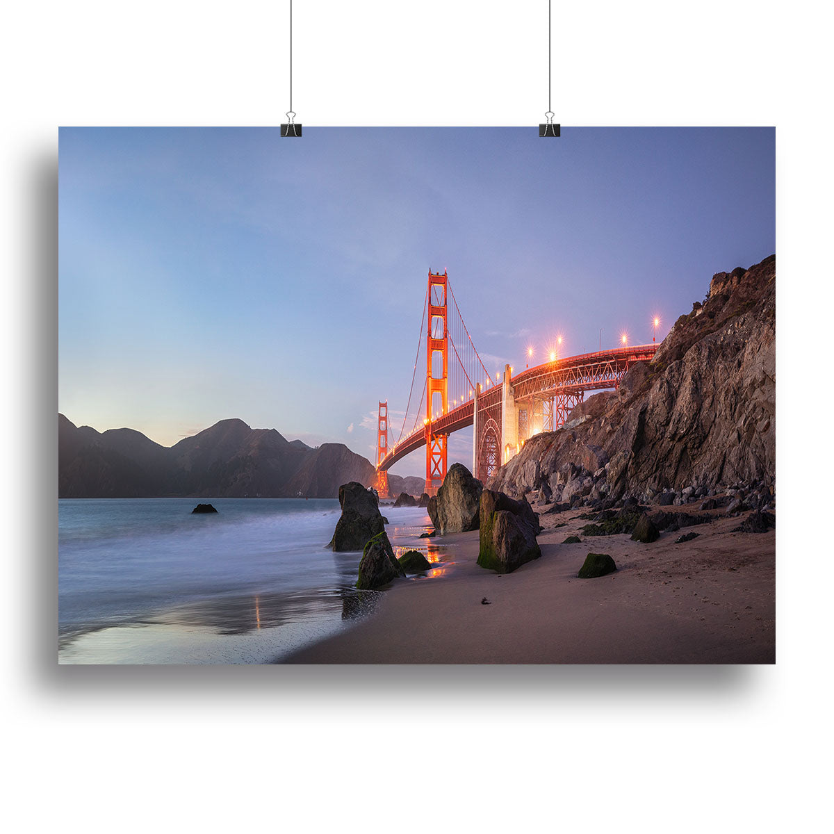 Sunset Bay Canvas Print or Poster - Canvas Art Rocks - 2