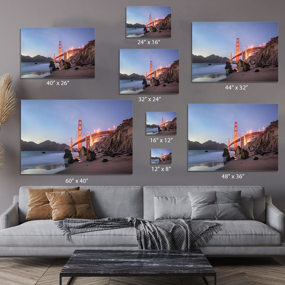 Sunset Bay Canvas Print or Poster - Canvas Art Rocks - 7