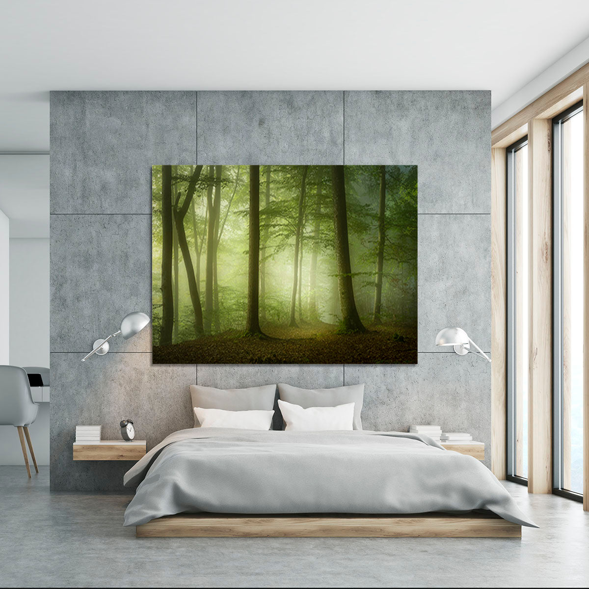 Mysterious Spring Morning Canvas Print or Poster - Canvas Art Rocks - 5