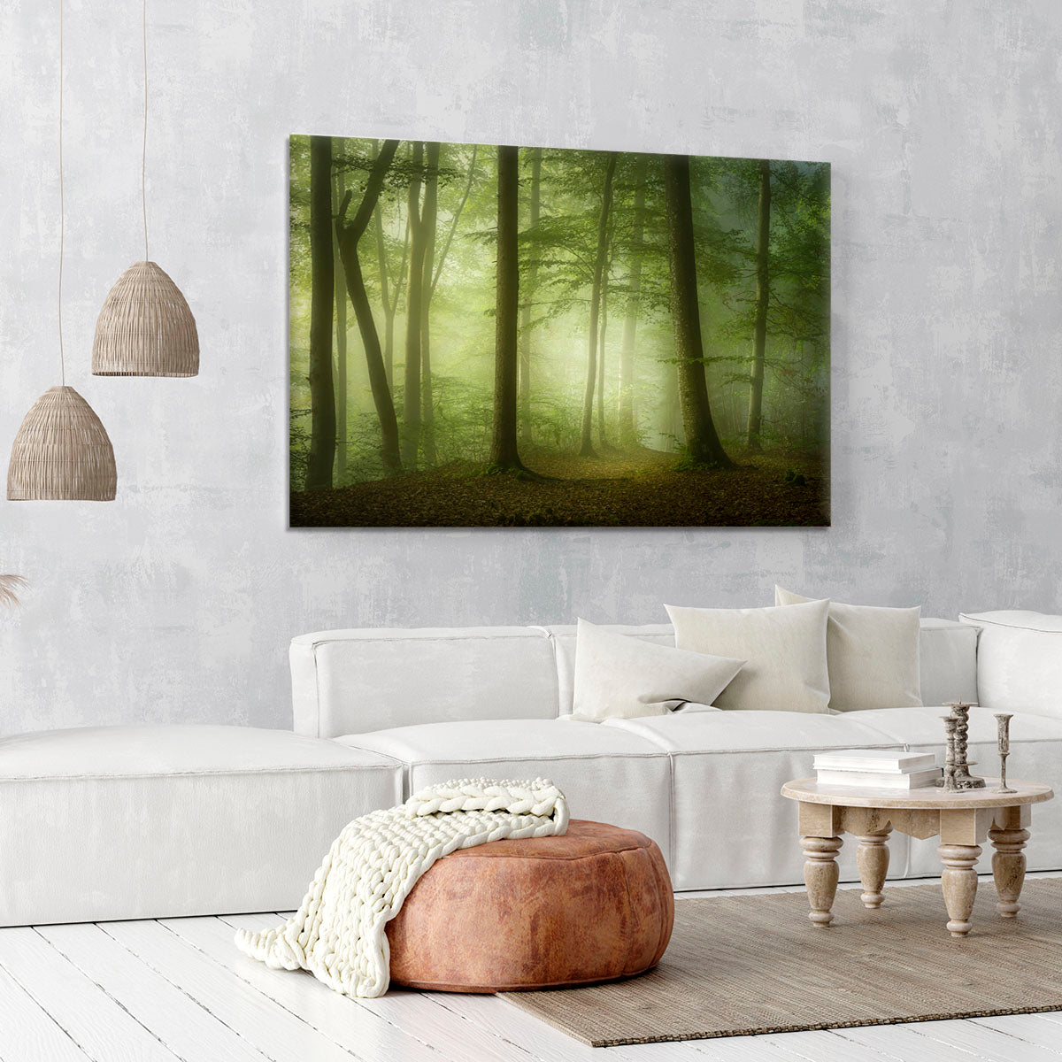 Mysterious Spring Morning Canvas Print or Poster - Canvas Art Rocks - 6