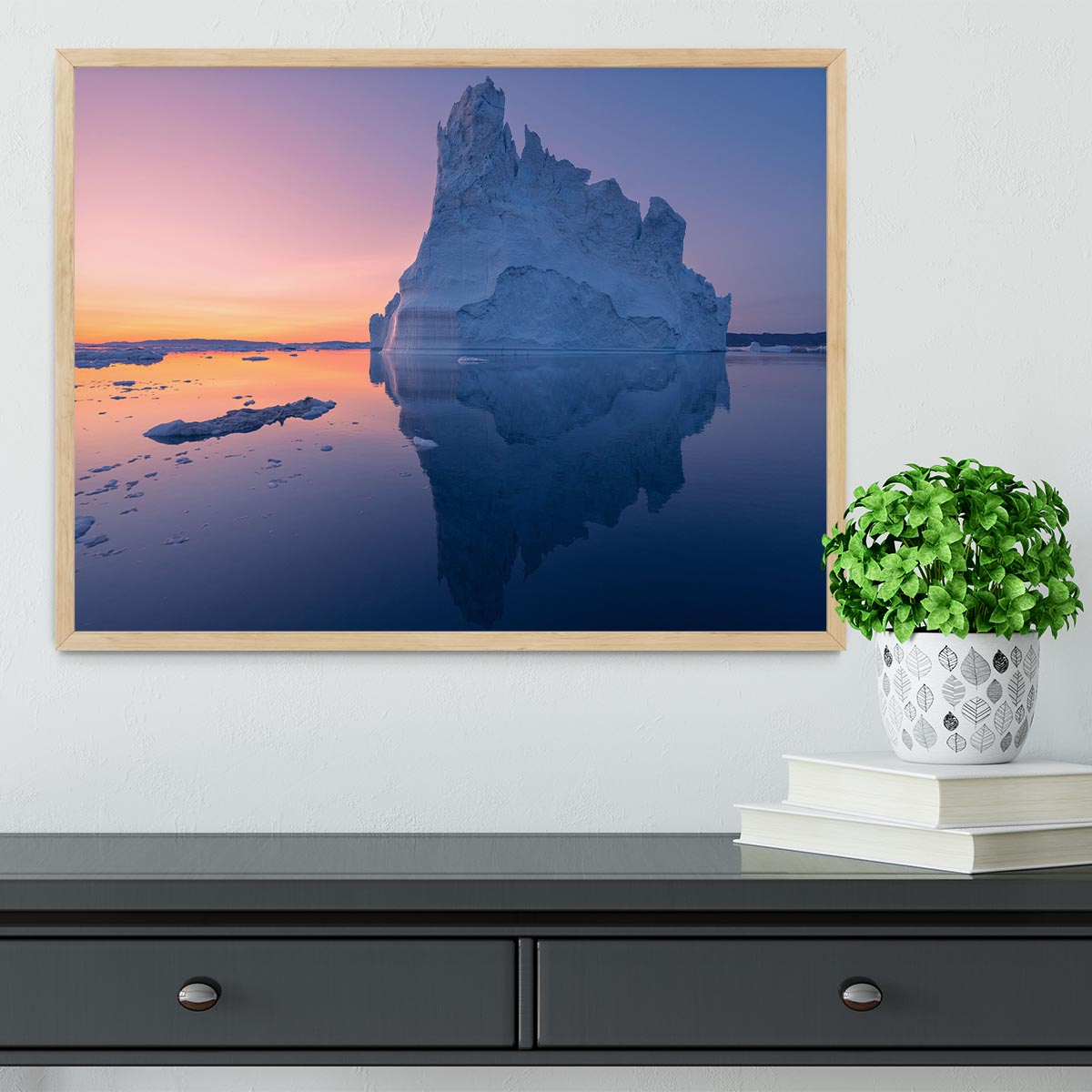 Disko Bay I Framed Print - Canvas Art Rocks - 4