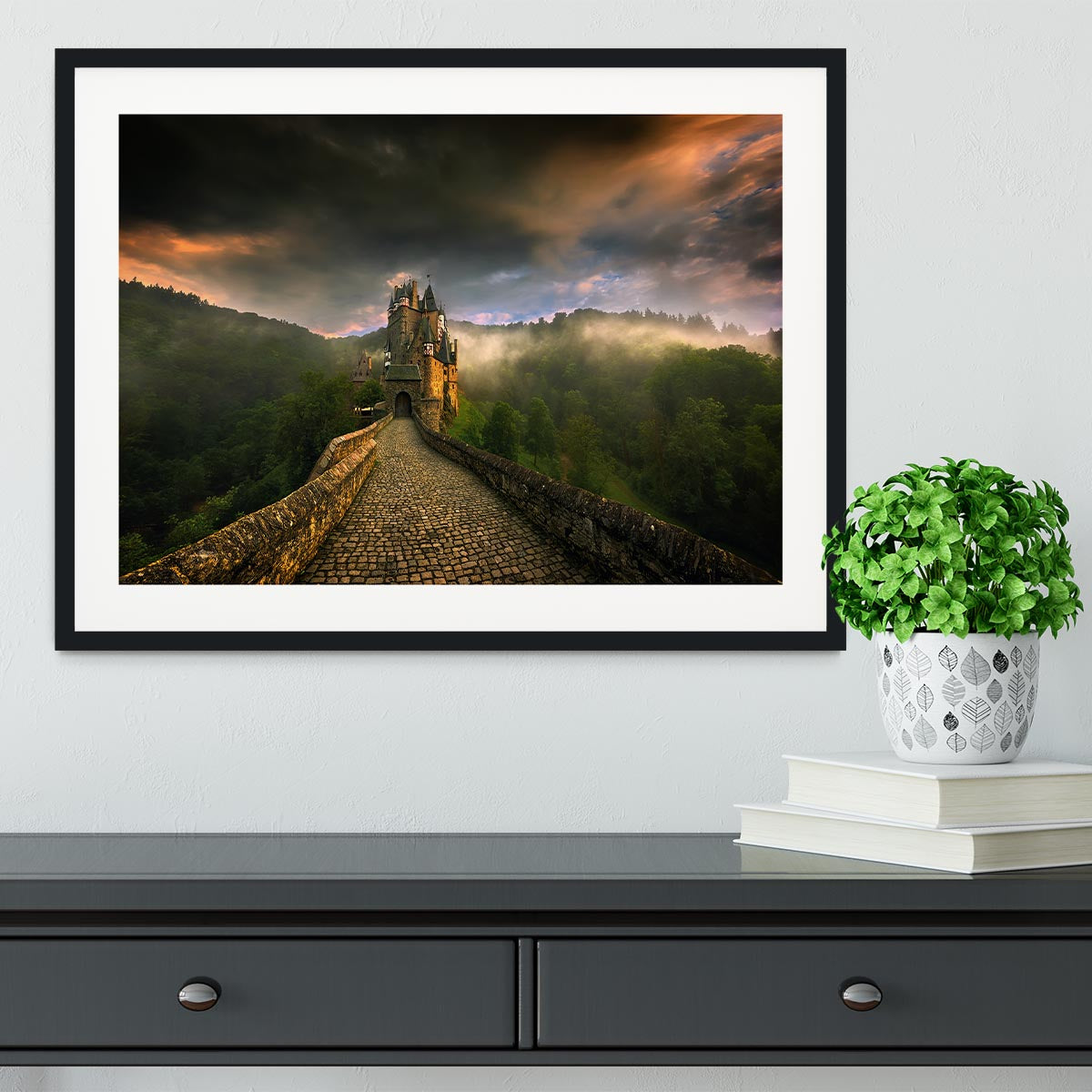 Eltz Framed Print - Canvas Art Rocks - 1