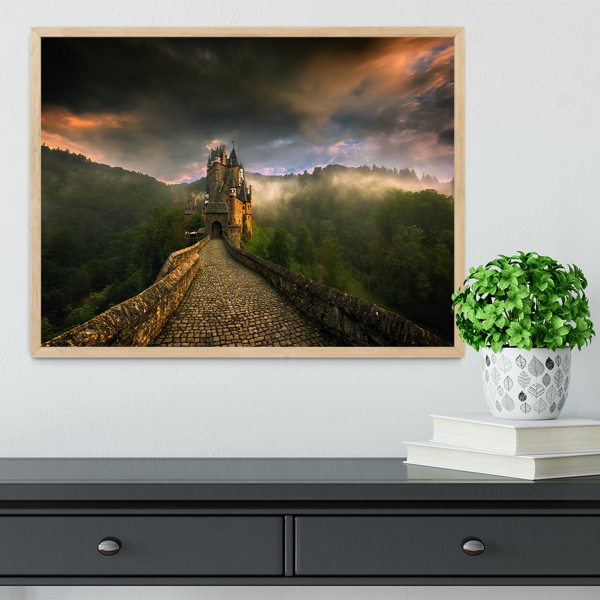 Eltz Framed Print - Canvas Art Rocks - 4