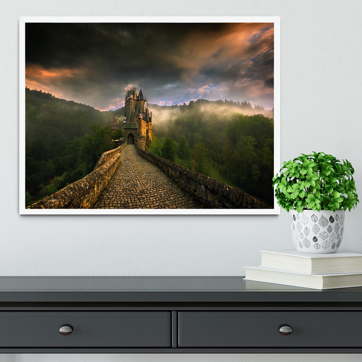 Eltz Framed Print - Canvas Art Rocks -6