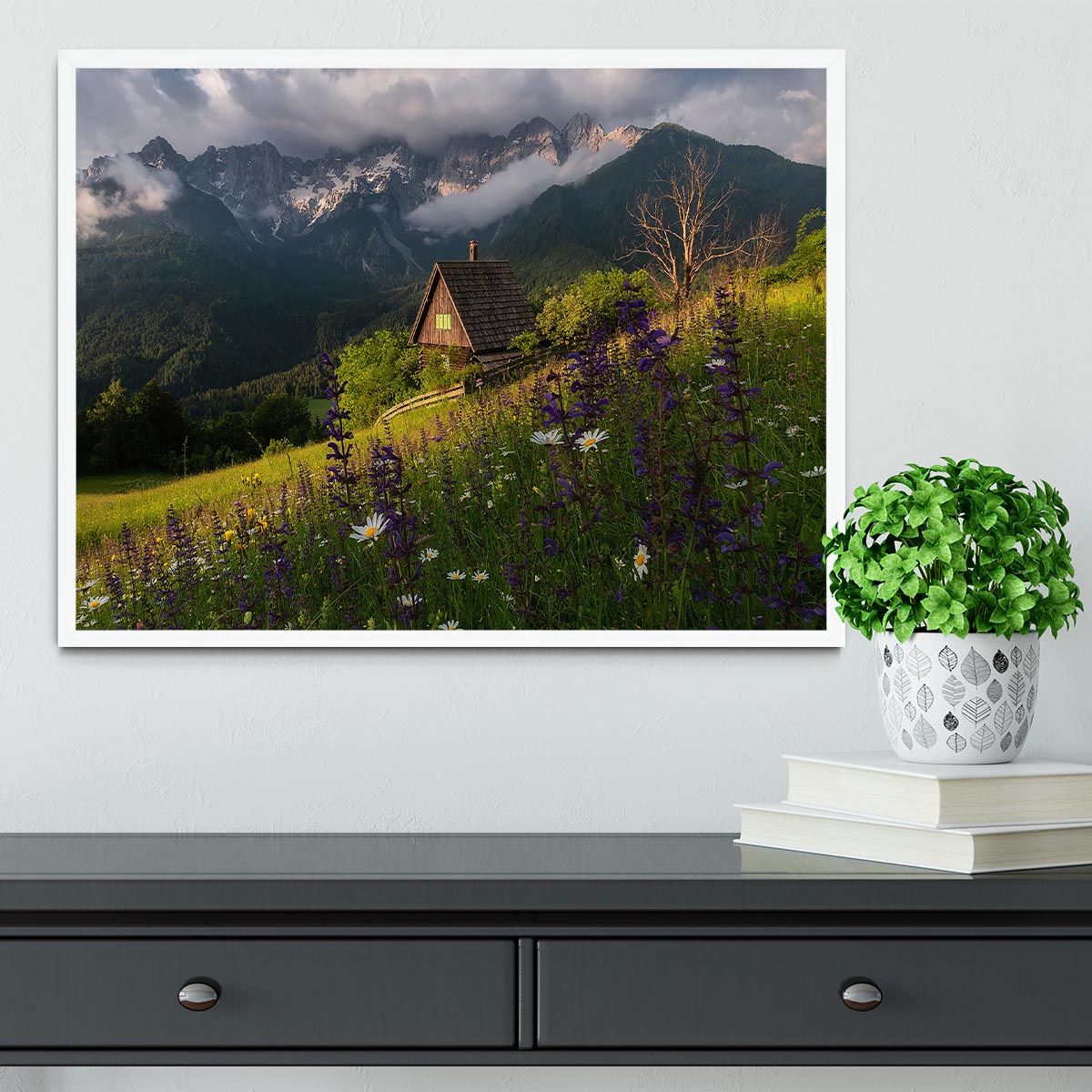 On The Meadows Framed Print - Canvas Art Rocks -6