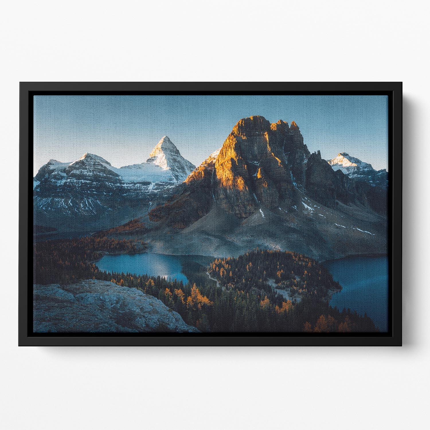 Morning Sunlight Floating Framed Canvas - Canvas Art Rocks - 2