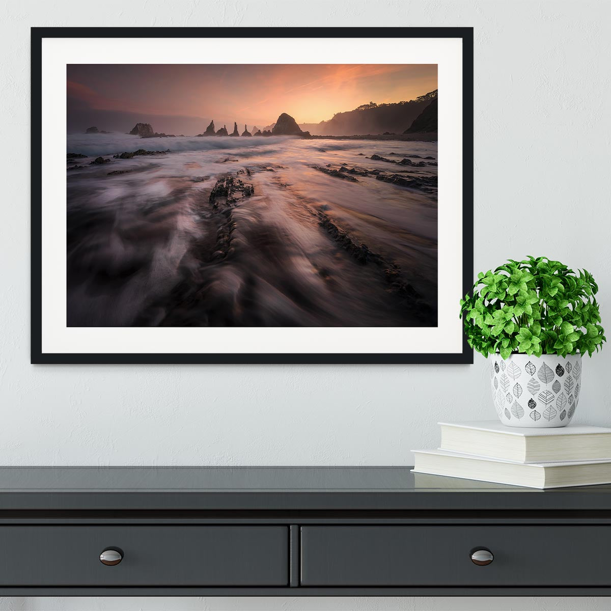 Gueirua Framed Print - Canvas Art Rocks - 1