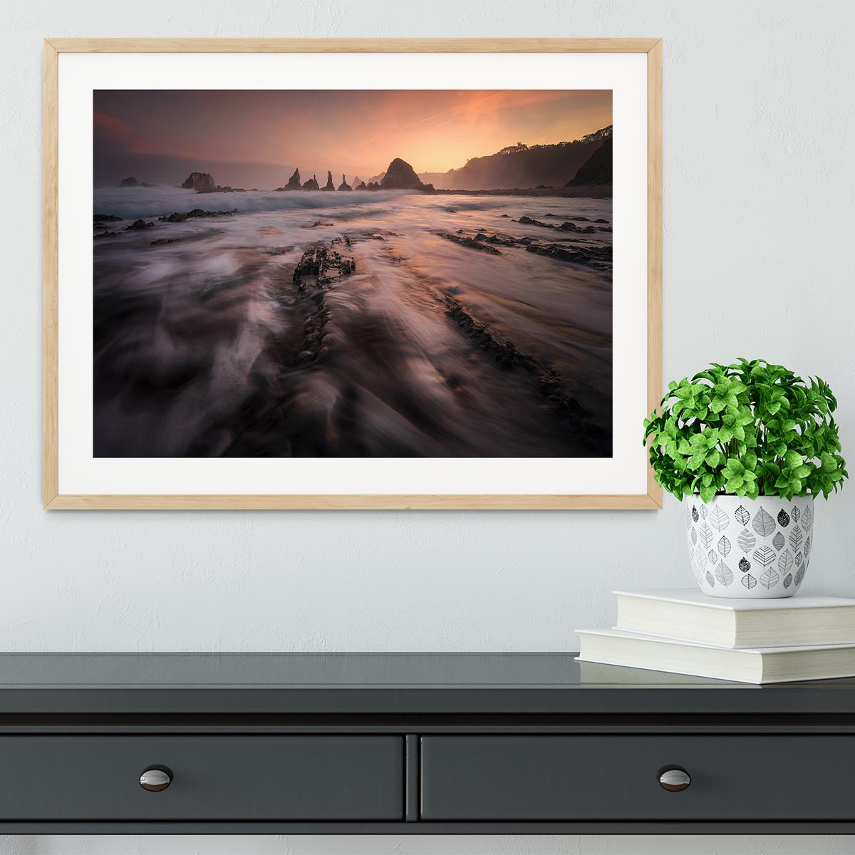 Gueirua Framed Print - Canvas Art Rocks - 3