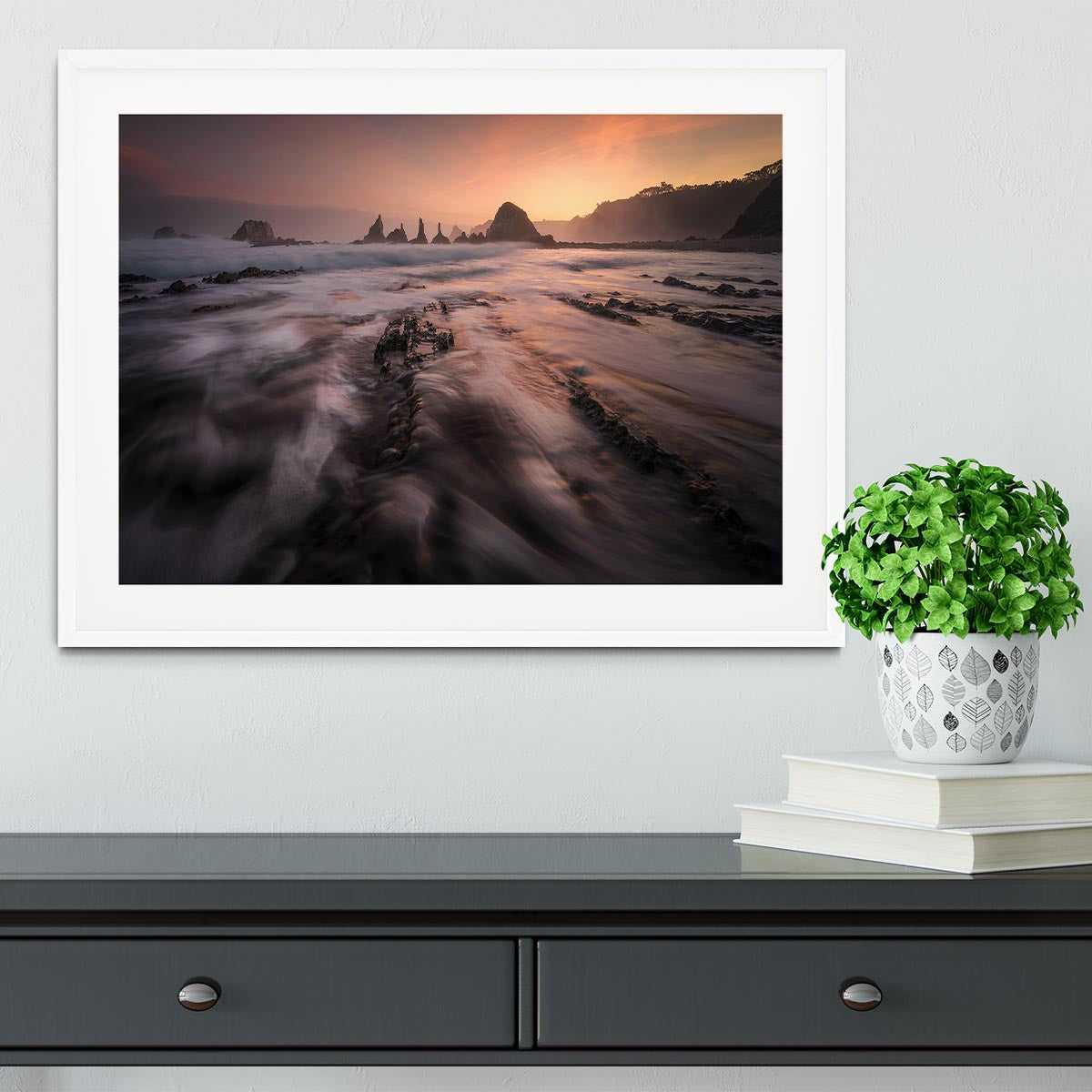 Gueirua Framed Print - Canvas Art Rocks - 5