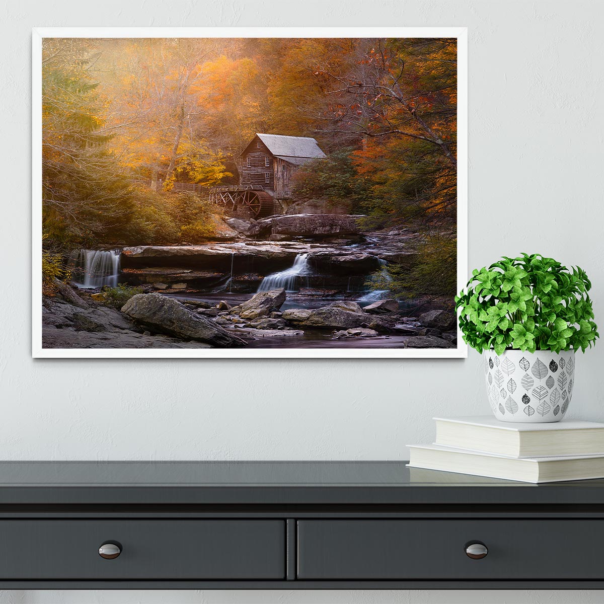 The Mill Framed Print - Canvas Art Rocks -6