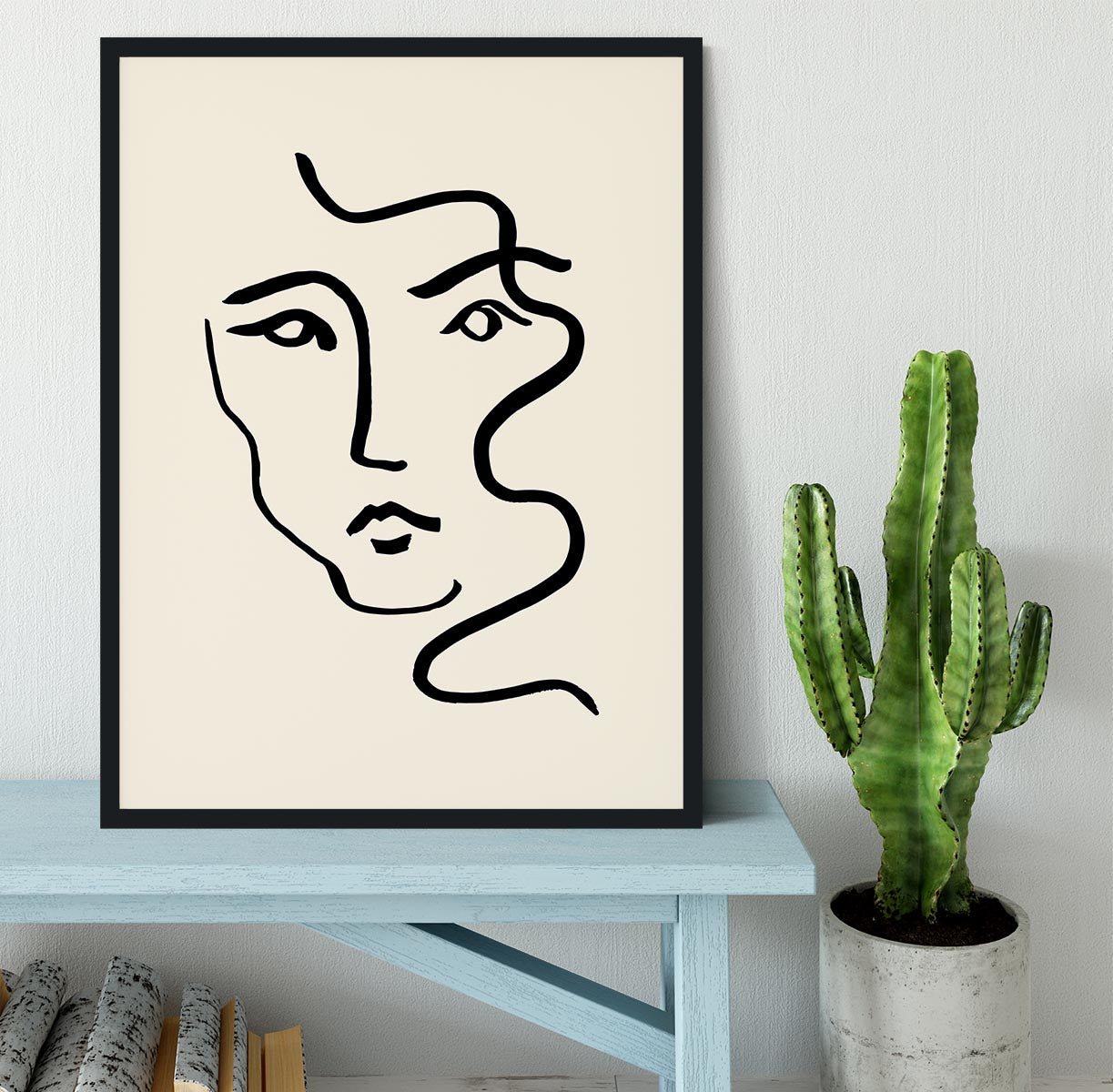 Portrait 01 Framed Print - Canvas Art Rocks - 2