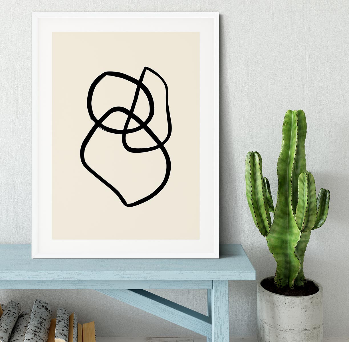 Shape 01 Framed Print - Canvas Art Rocks - 5