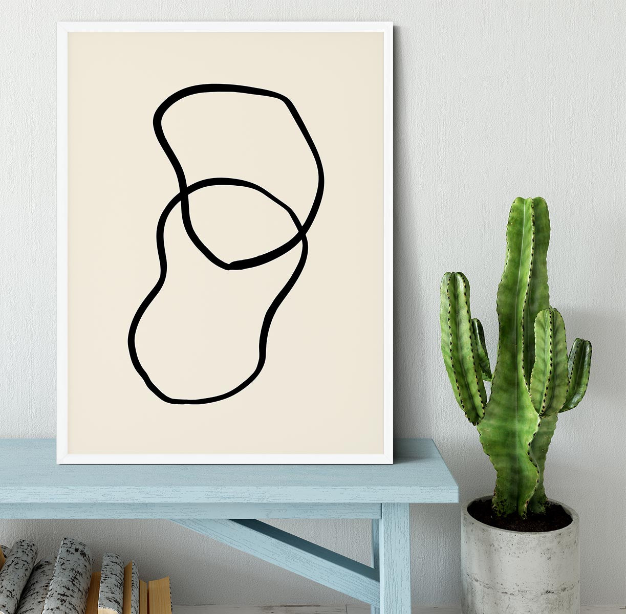 Shape 02 Framed Print - Canvas Art Rocks -6