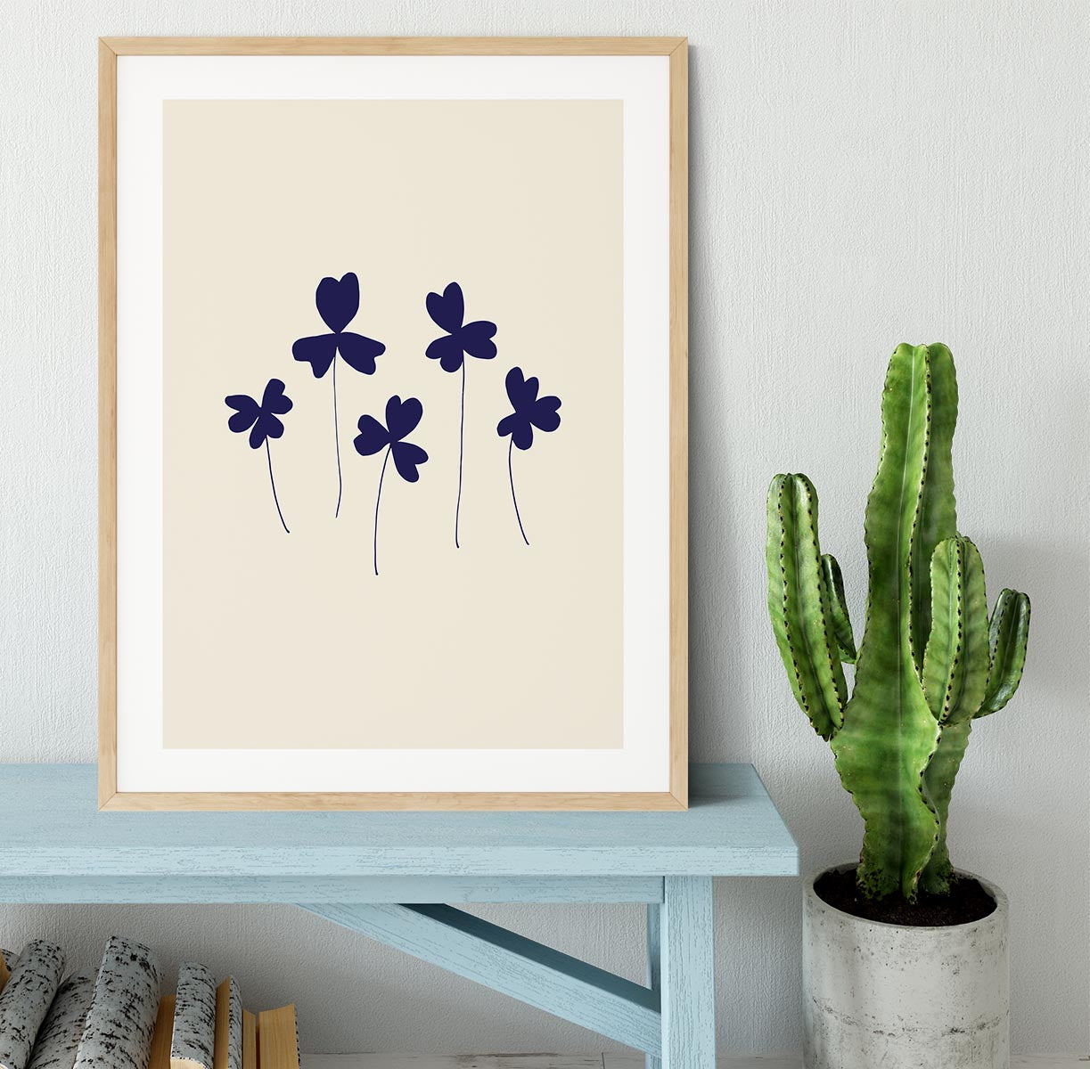 Blue Sorrel Framed Print - 1x - 3