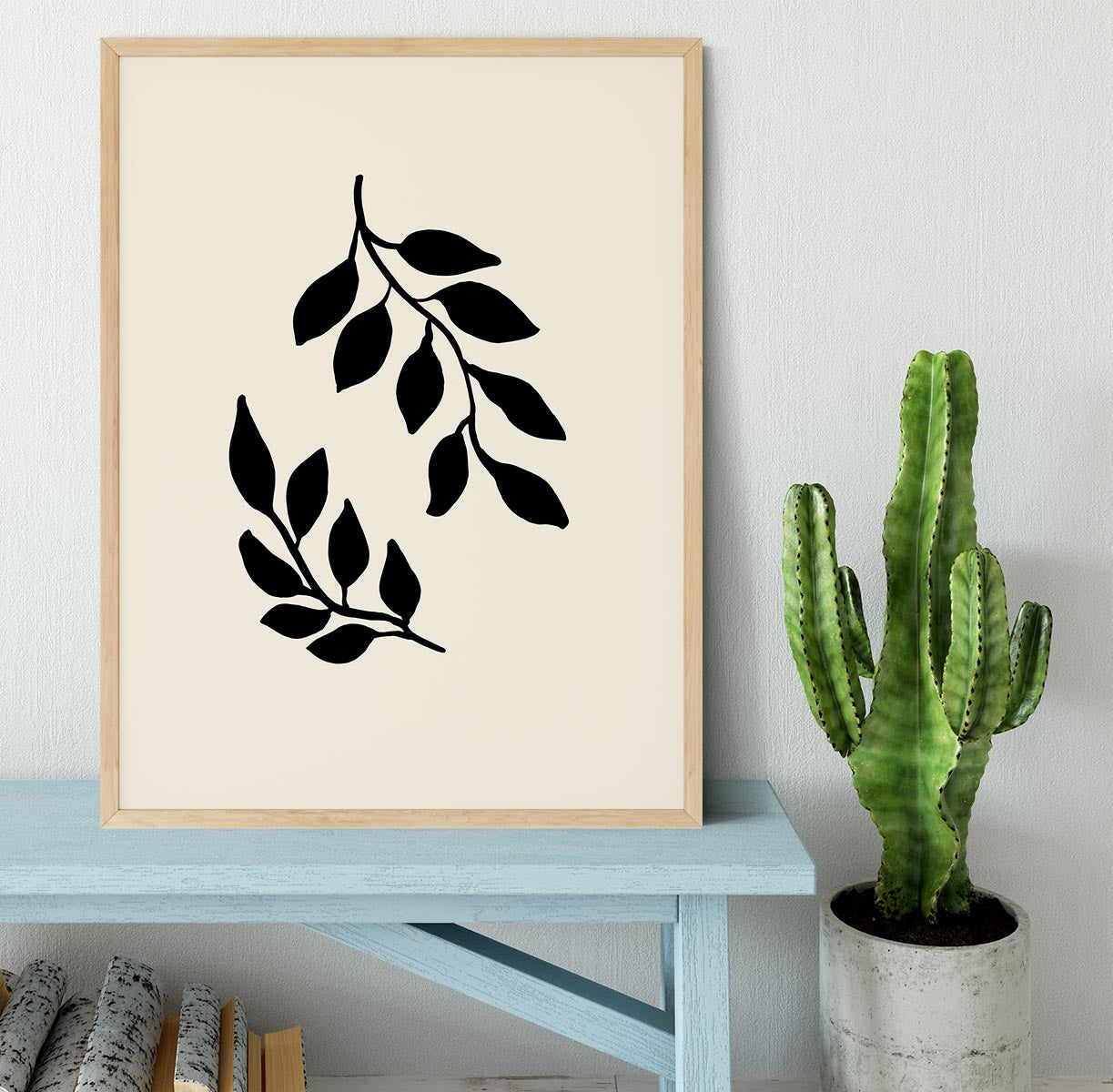 Black Twigs Framed Print - 1x - 4