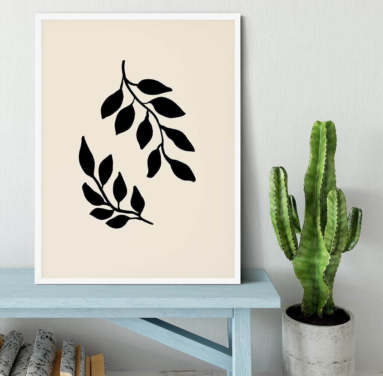 Black Twigs Framed Print - 1x -6