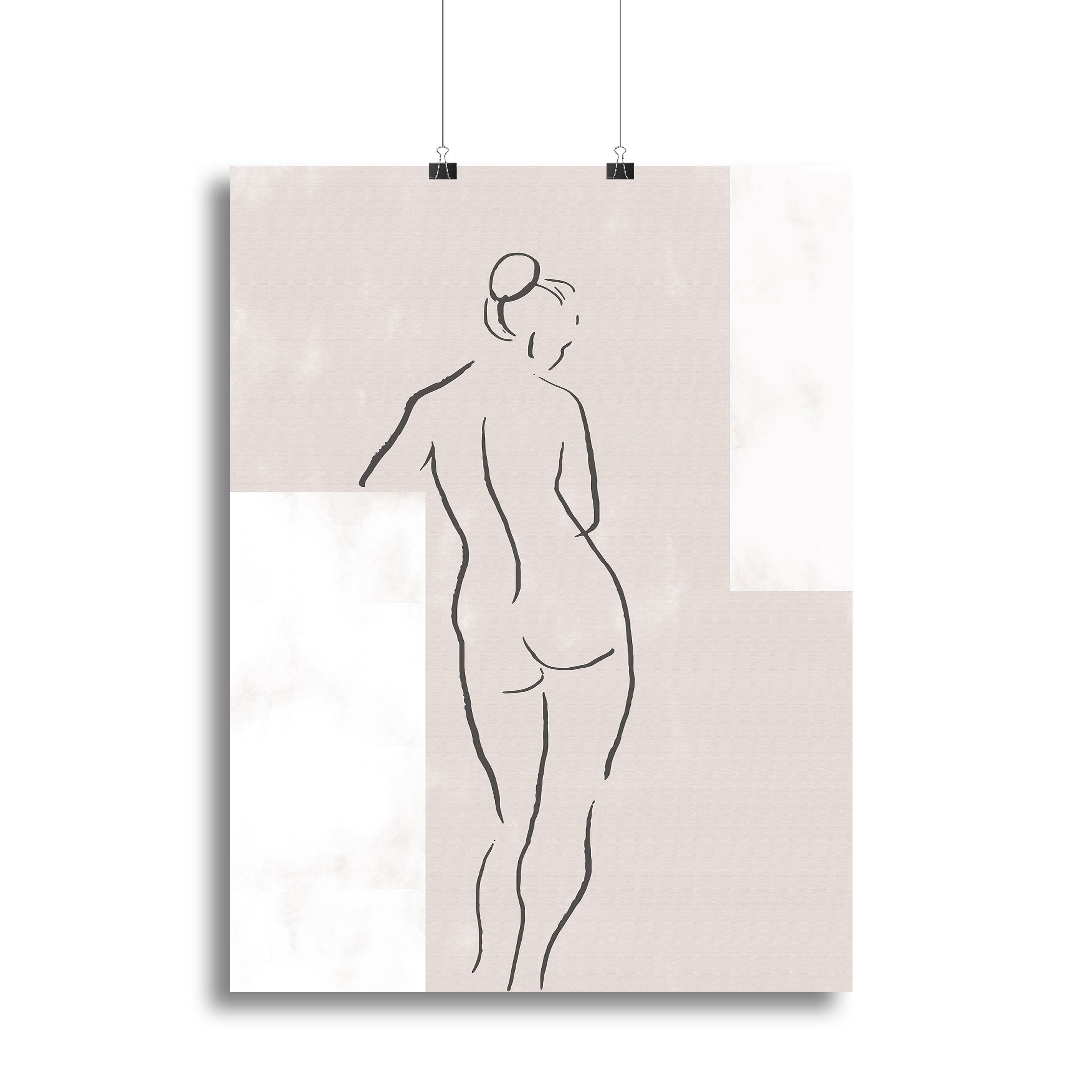 Woman in Studio Canvas Print or Poster - Canvas Art Rocks - 2