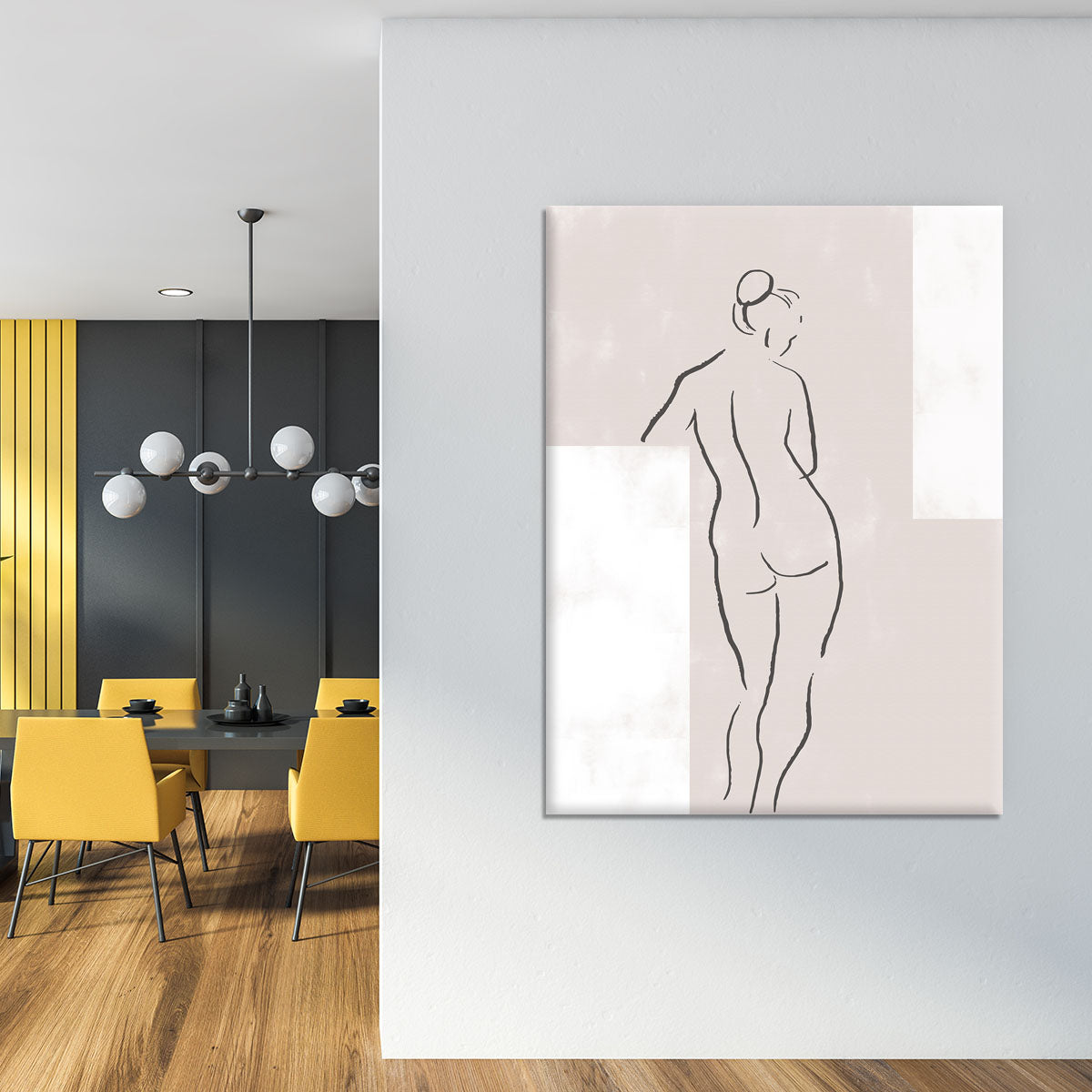 Woman in Studio Canvas Print or Poster - Canvas Art Rocks - 4