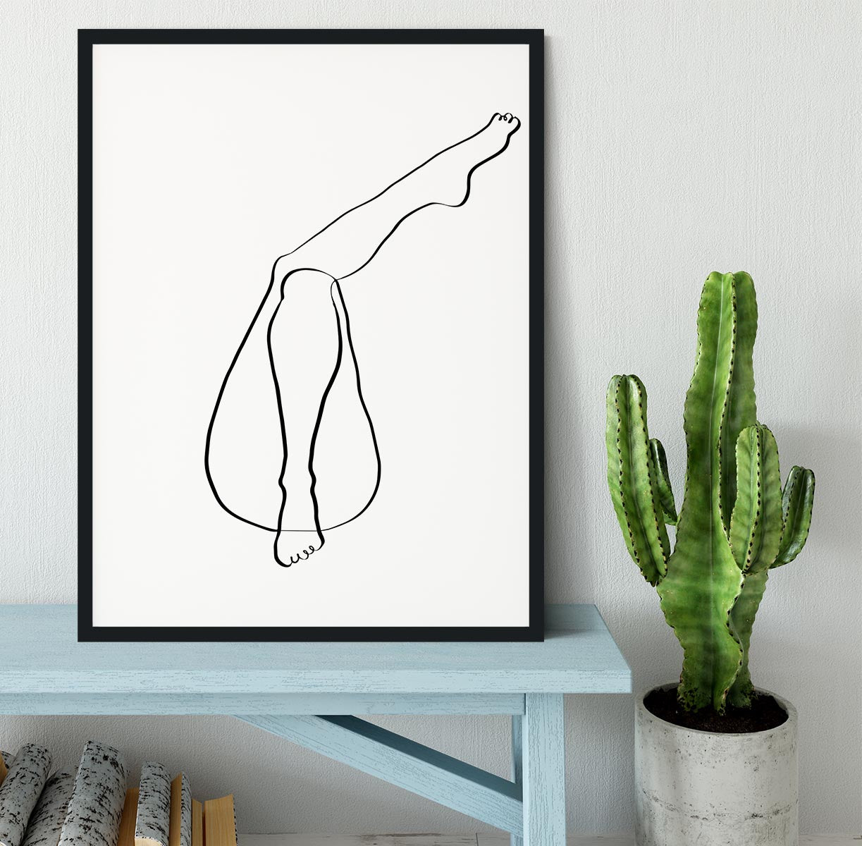 Legs Framed Print - Canvas Art Rocks - 2