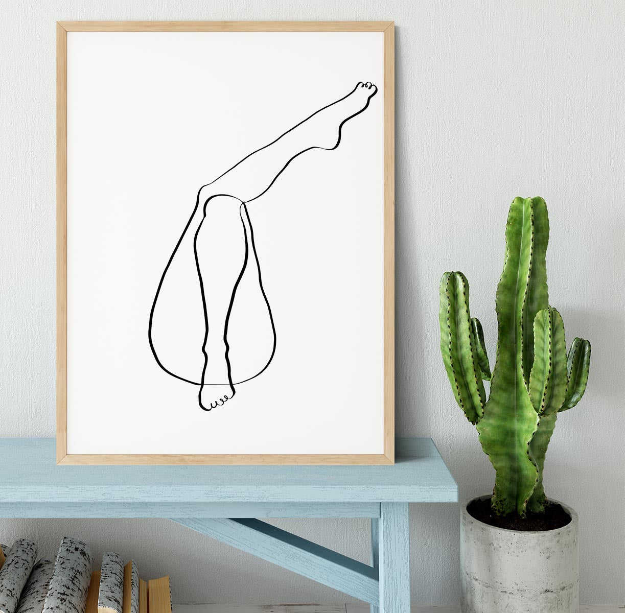 Legs Framed Print - Canvas Art Rocks - 4