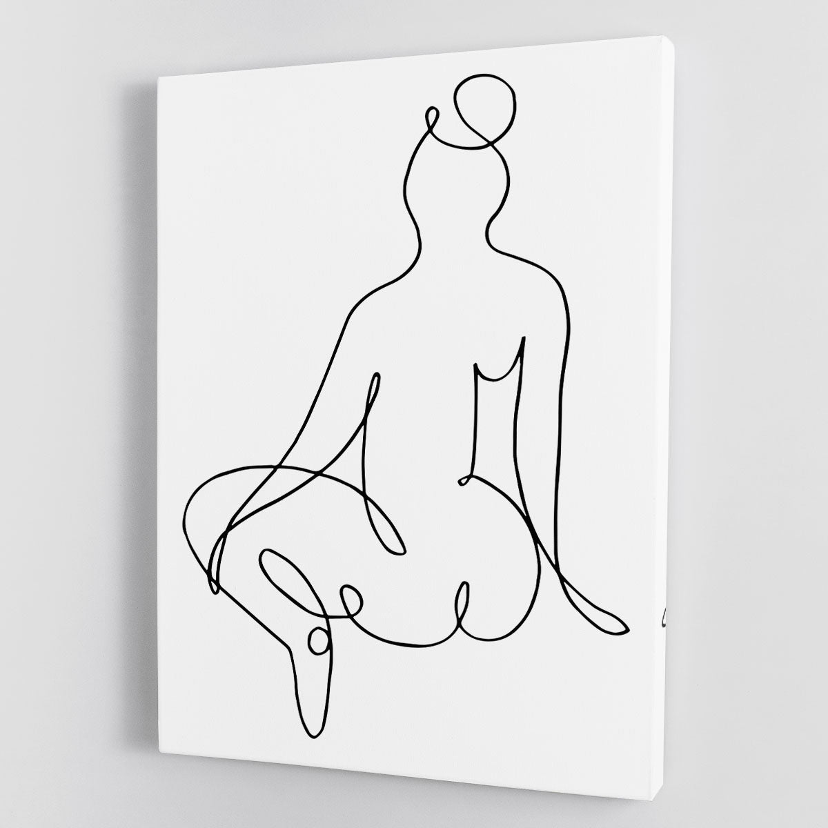 Nude Back Canvas Print or Poster - Canvas Art Rocks - 1