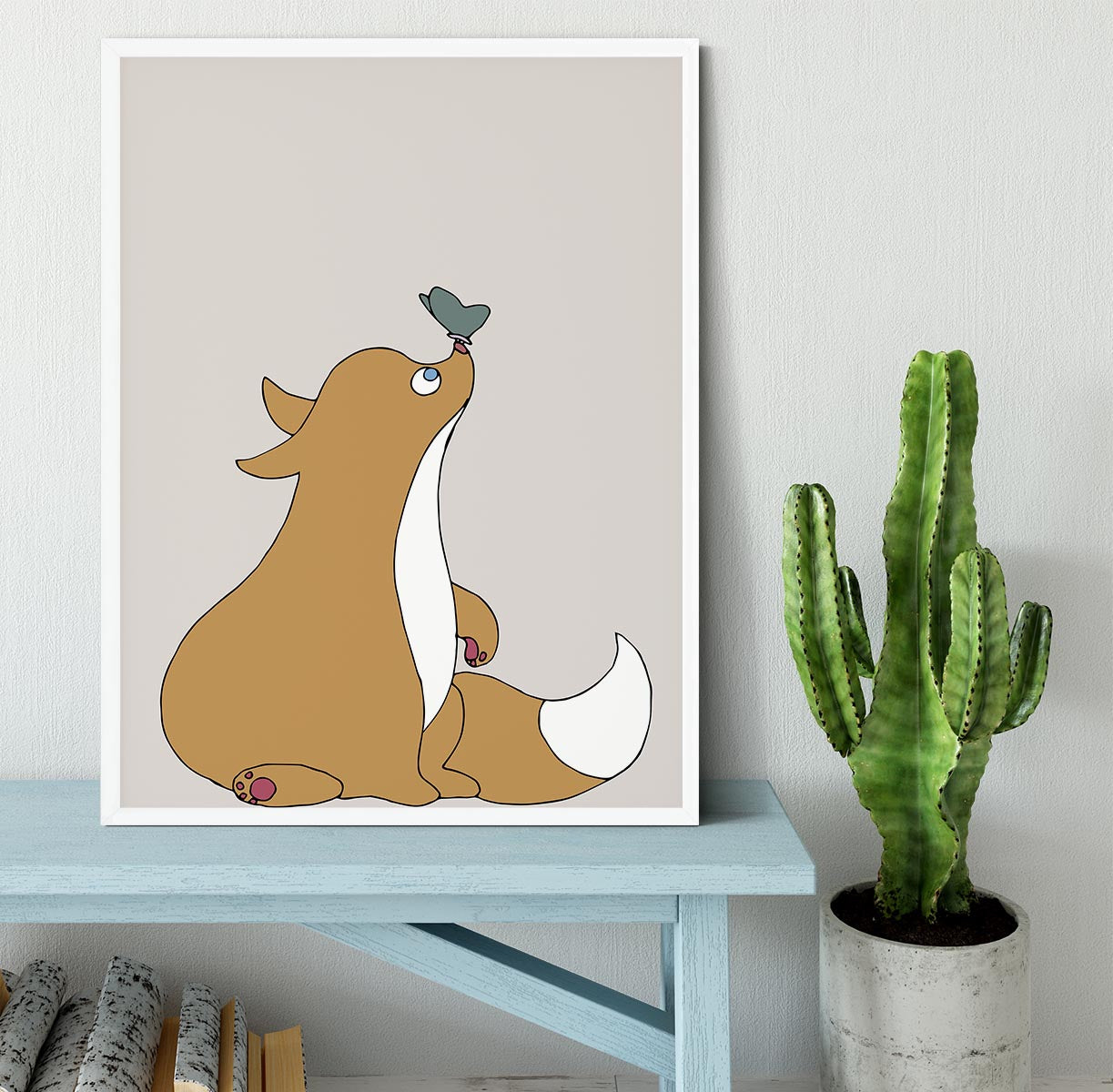 The Fox Framed Print - 1x -6