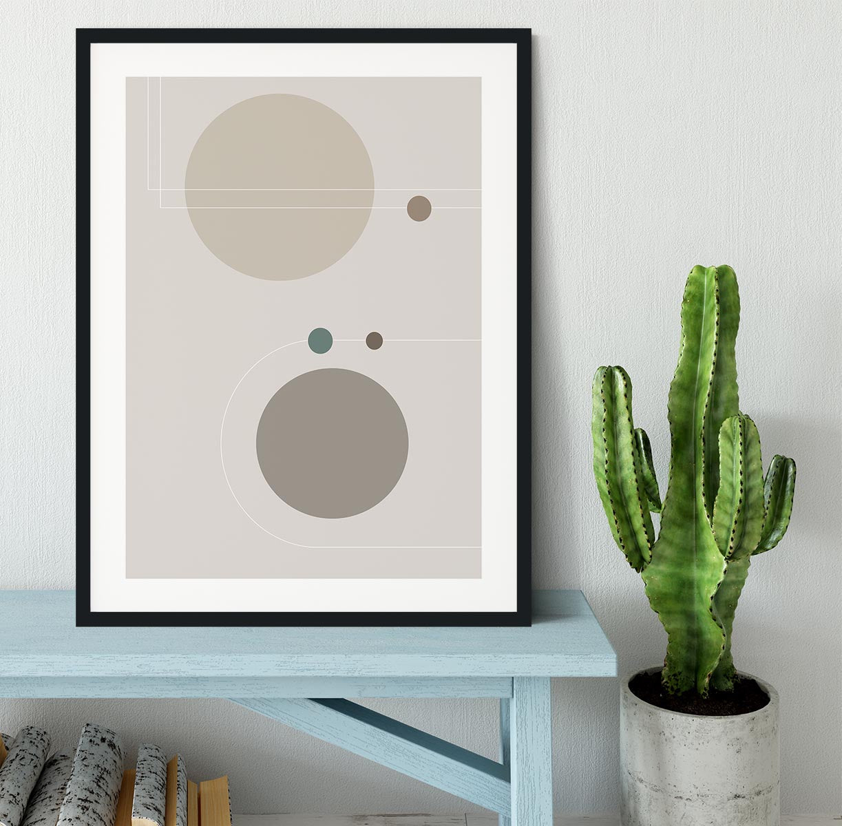 Space Orbit 02 Framed Print - 1x - 1