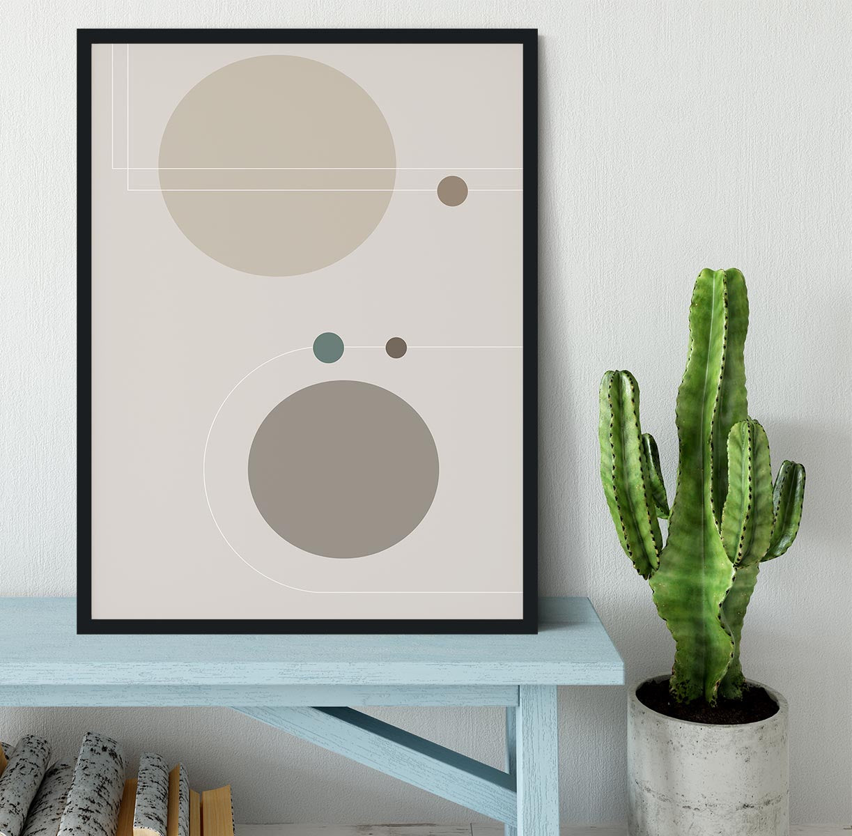 Space Orbit 02 Framed Print - 1x - 2