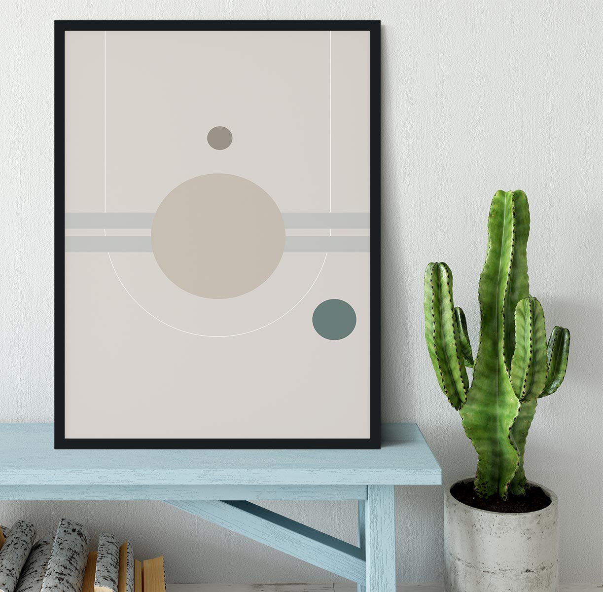 Space Orbit 01 Framed Print - 1x - 2