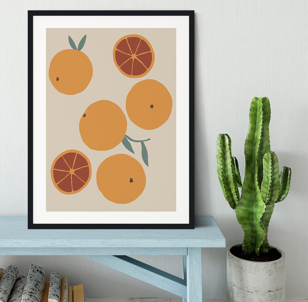 Blood Orange Framed Print - 1x - 1