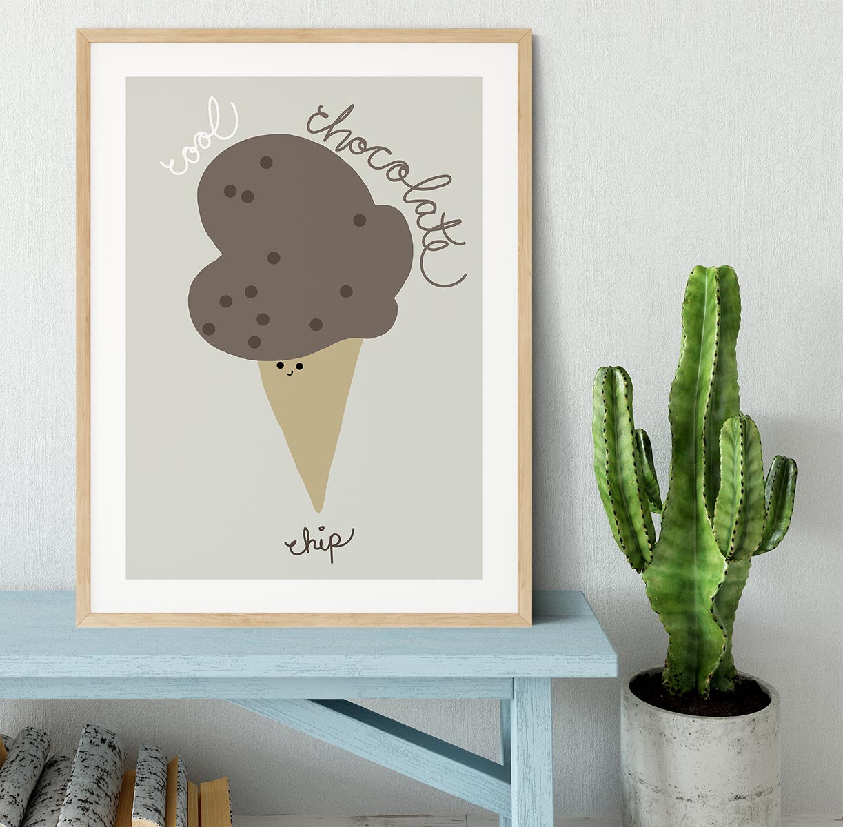 Chocolate Chip Framed Print - 1x - 3